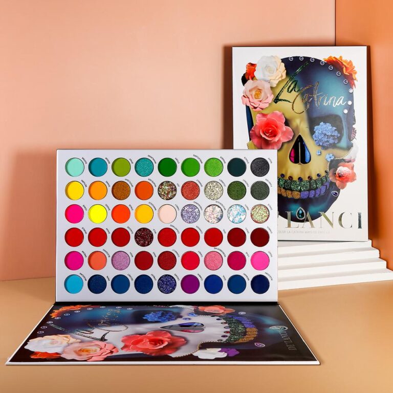 Delanci 54 Color La Catrina Eye Shadow Makeup Palette